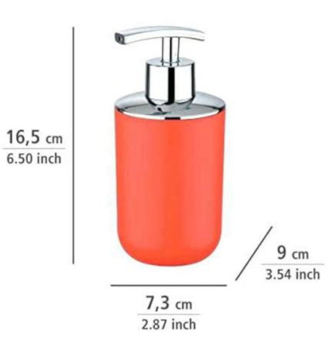 zeepdispenser Brasil 320 ml oranje