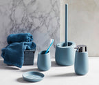 zeephouder Badi 11,5 cm keramiek blauw