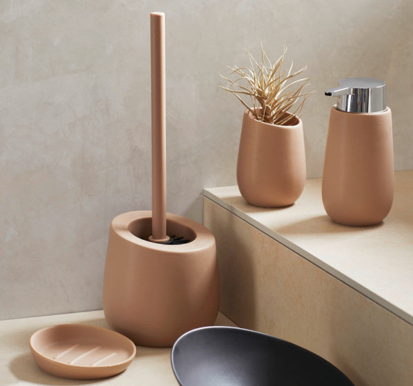 zeephouder Badi 11,5 cm keramiek terracotta