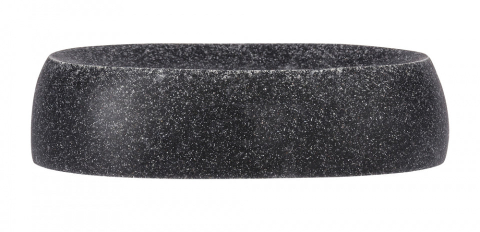 zeephouder Puro 12,5 x 8,9 cm polyresin antraciet