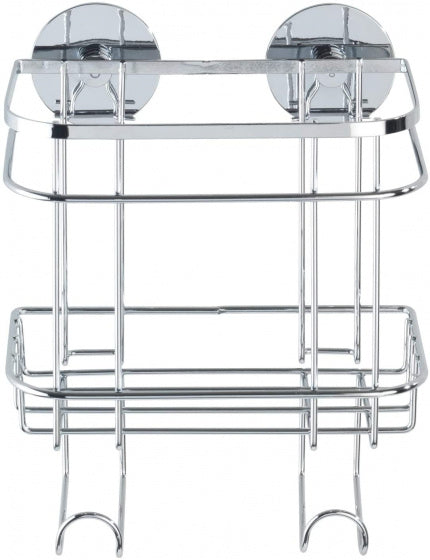 doucherek Turbo-Loc-systeem 24 x 18 cm RVS zilver