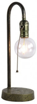 tafellamp Kilian led 12 x 35 cm staal grijs