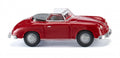 miniatuurauto Porsche 356 Cabrio 1:87 rood