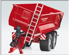 miniatuurkipper Krampe Big Body 650 S 1:32 zink rood