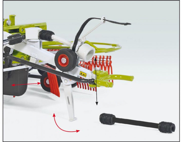 miniatuurzwadhark Claas Liner 2600 die-cast zink 1:32 groen