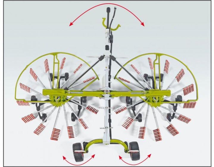 miniatuurzwadhark Claas Liner 2600 die-cast zink 1:32 groen