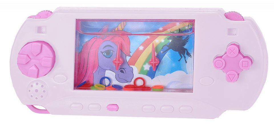 behendigheidsspel Unicorn meisjes wit/roze