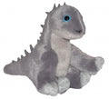 knuffel NHM Diplodocus 13 cm pluche grijs