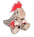 knuffel NHM Utahraptor 13 cm pluche bruin