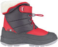 snowboots Hoppin' Bieber junior grijs/rood mt 24