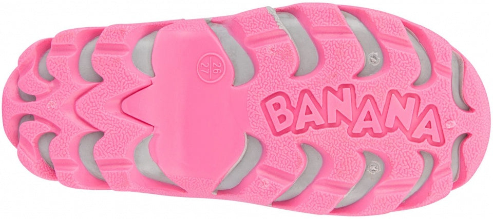 snowboots Jelly Walker meisjes grijs/roze mt 34-35