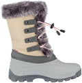 snowboots Northern Glam bruin/grijs dames maat 35/36
