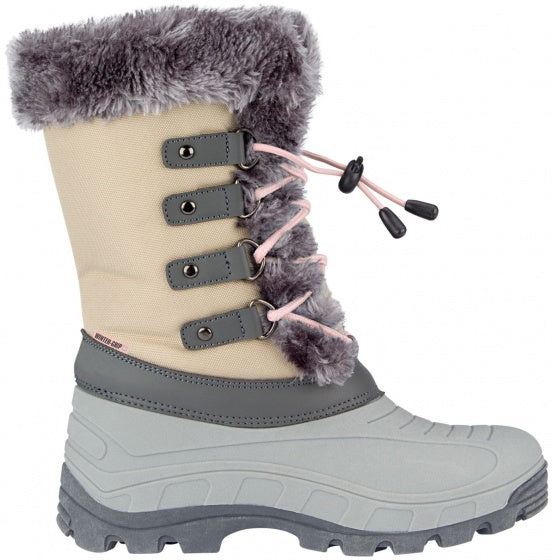 snowboots Northern Glam bruin/grijs dames maat 35/36