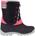 snowboots Northern Hiker meisjes maat 27/28 zwart/roze