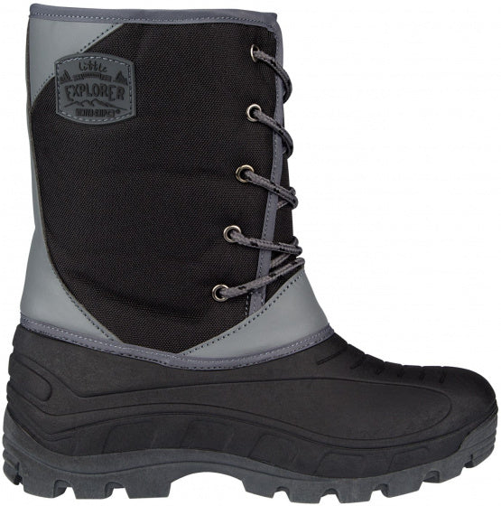 snowboots Northern junior zwart/grijs maat 35/36