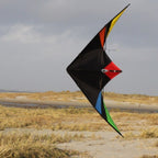 stuntvlieger Skydart 82 x 175 cm polyester zwart
