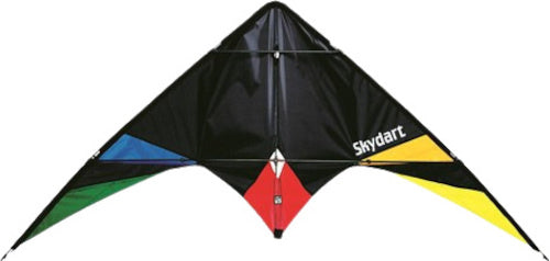 stuntvlieger Skydart 82 x 175 cm polyester zwart