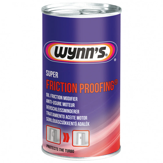 Wynn's super friction proofing - olie additief - anti-motorslijtage - geschikt voor benzine, diesel lpg-motoren - 325ml
