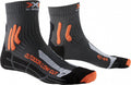 wandelsokken Outdoor Low polyamide oranje maat 39/41
