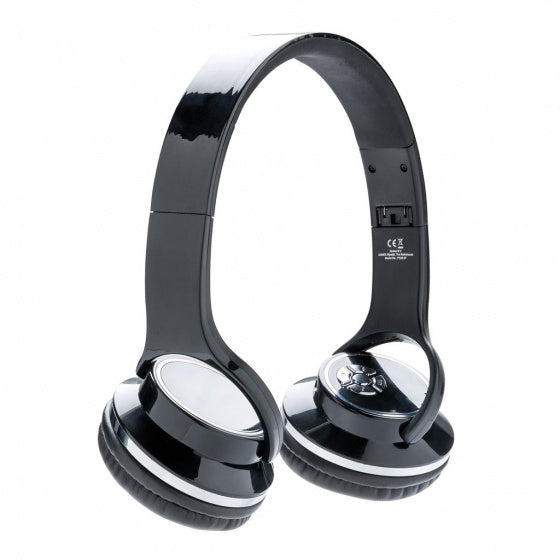 2-in-1 koptelefoon bluetooth 18,5 cm zwart