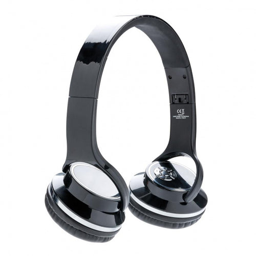 2-in-1 koptelefoon bluetooth 18,5 cm zwart