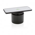 speaker/oplader 2-in-1 9 cm ABS zwart 2-delig