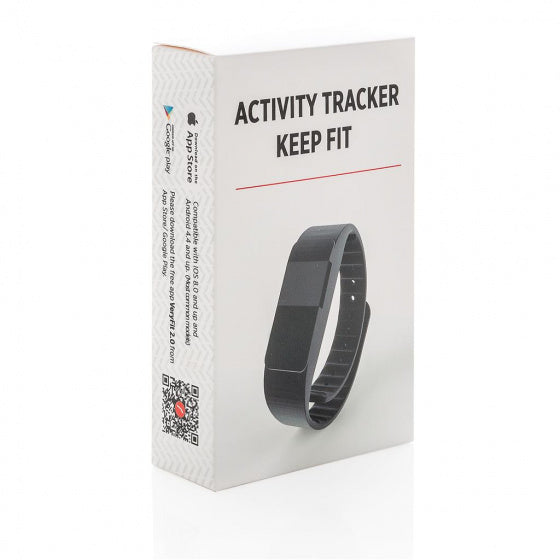 activity-tracker Keep Fit 26 x 2 cm TPE zwart