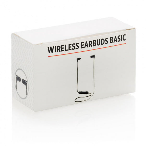 oortelefoon bluetooth 60 cm ABS/TPE zwart 5-delig