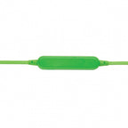 oortelefoon bluetooth 70 cm ABS/EVA groen 3-delig