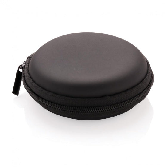 oortelefoon bluetooth 70 cm ABS/EVA blauw 3-delig