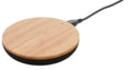 oplader draadloos 5W 9,2 cm bamboe naturel