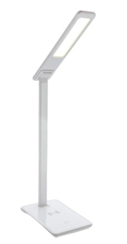 draadloze oplader en tafellamp 5W 39 cm ABS wit