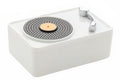 speaker draadloos 7,5 cm metaal wit