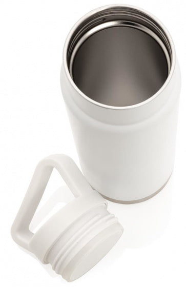 thermosfles 28,3 cm 0,65 liter RVS wit