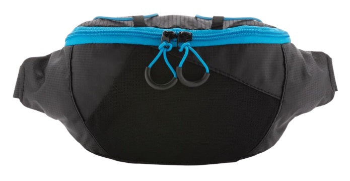 heuptas 13 x 7,5 x 30 cm polyester blauw/zwart