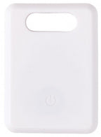 keyfinder vierkant 4,6 x 3,3 cm ABS wit