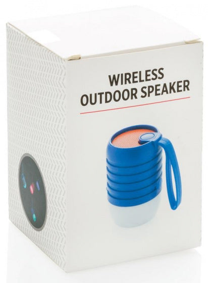 speakerlamp kleurwisselend 400 mAh 3W blauw