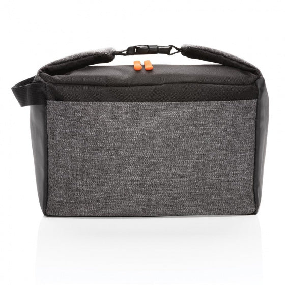 koeltas 5,6 liter 26 cm polyester grijs/zwart