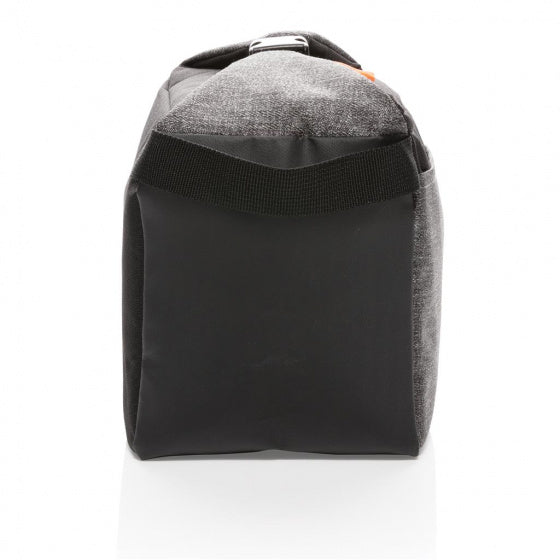 koeltas 5,6 liter 26 cm polyester grijs/zwart