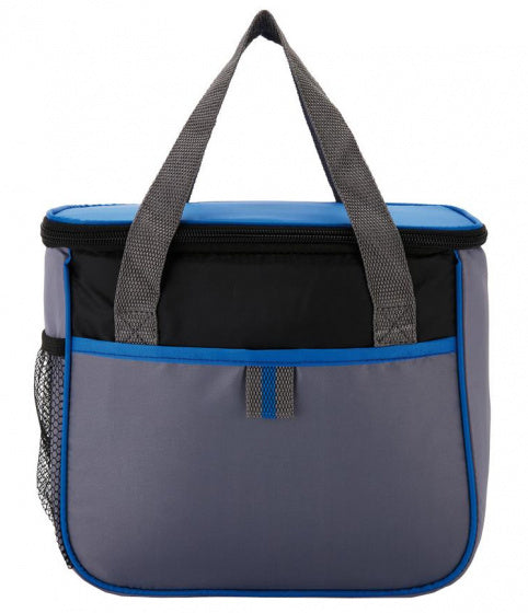 koeltas 5,7 liter polyester grijs/blauw