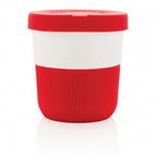 koffiebeker to go 8,6 cm plantaardig rood