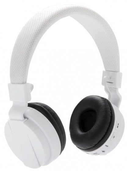 koptelefoon opvouwbaar bluetooth wit 3-delig