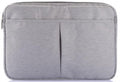laptop hoes 15 inch polyester zilvergrijs