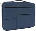 laptophoes 15,6 inch polyurethaan blauw