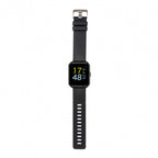lifestyle-horloge 4,1x26 cm siliconen zwart/groen