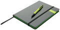 notitieboek 8GB USB papier zwart/lime