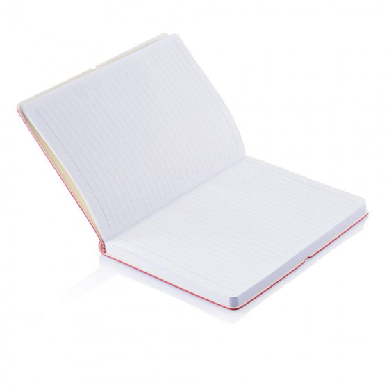 notitieboek Deluxe A5 PU/papier zwart