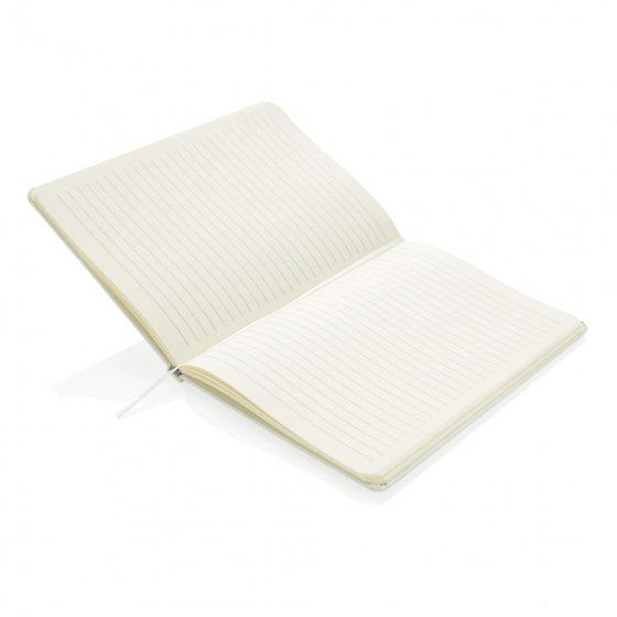 notitieboek Hard Cover A5 karton/PU wit