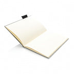 notitieboek Jersey A5 karton/textiel donkerblauw