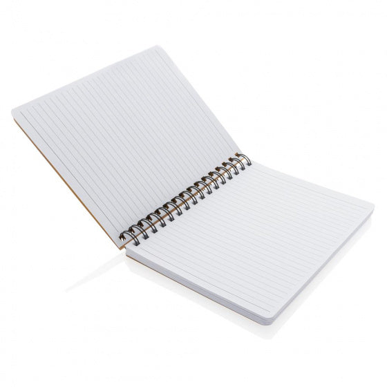 notitieboek Memo 21 x 16,5 cm karton bruin